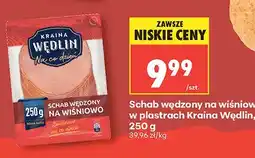 Biedronka Schab wędzony na wiśniowo w plastrach Kraina Wędlin oferta