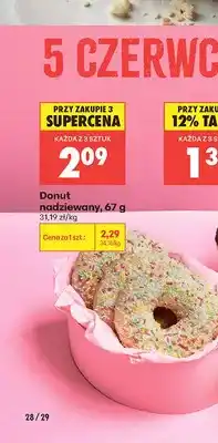 Biedronka Donut nadziewany oferta