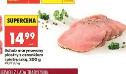 Biedronka Schab marynowany plastry z czosnkiem i pietruszką oferta