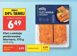 Biedronka Filet z mintaja panierowany Marinero oferta
