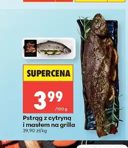 Biedronka Pstrąg z cytryną i masłem na grilla oferta