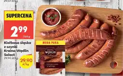 Biedronka Kiełbasa śląska z szynki Kraina Wędlin Select oferta