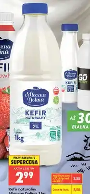 Biedronka Kefir naturalny Mleczna Dolina 2% oferta