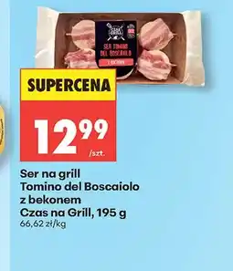 Biedronka Ser na grill Tomino del Boscaiolo z bekonem Czas na Grill oferta