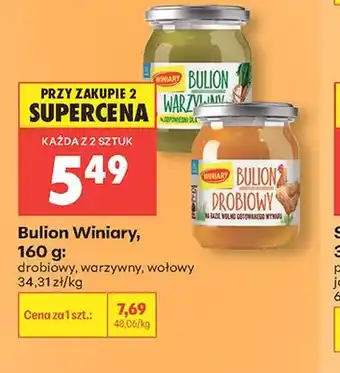 Biedronka Bulion Winiary drobiowy oferta