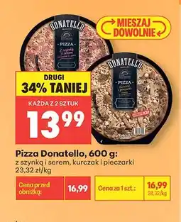 Biedronka Pizza Donatello kurczak i pieczarki oferta
