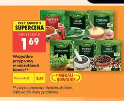 Biedronka Przyprawa Papryka słodka Kamis oferta