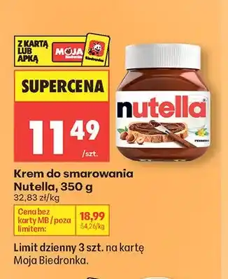 Krem do smarowania Nutella