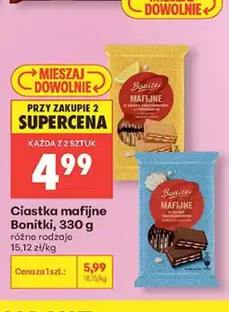 Biedronka Ciastka mafijne Bonitki oferta