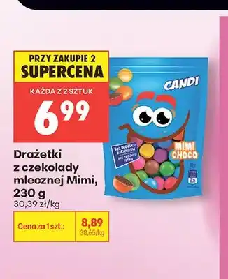 Biedronka Drażetki z czekolady mlecznej Mimi CANDI oferta