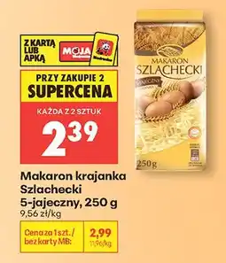 Biedronka Makaron krajanka Szlachecki 5-jajeczny oferta
