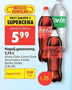 Biedronka Napój gazowany Coca-Cola Zero Cukru oferta