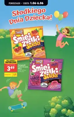 Biedronka Śmiejżelki Sokki Nimm2 Słodki Sad oferta