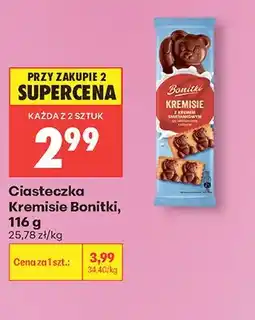 Biedronka Ciasteczka Kremisie Bonitki oferta