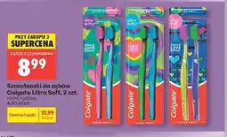 Biedronka Szczoteczki do zębów Colgate Ultra Soft 2-pak oferta