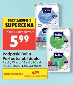 Biedronka Podpaski Bella Perfecta Green oferta