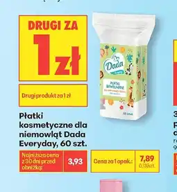 Biedronka Płatki kosmetyczne dla niemowląt Dada Everyday oferta