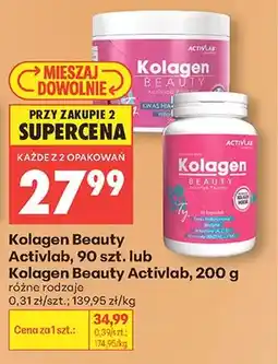 Biedronka Kolagen Beauty Activlab 90szt oferta