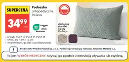 Biedronka Poduszka ortopedyczna Relaxa 60x40x16cm oferta