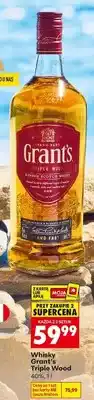 Biedronka Whisky Grant's Triple Wood 40% oferta