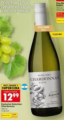 Biedronka Wino Exclusive Selection Chardonnay oferta