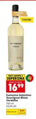 Biedronka Wino Exclusive Selection Sauvignon Blanc Verdelho oferta