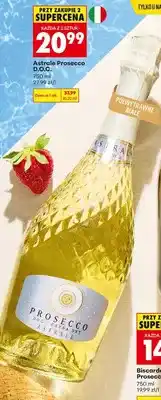 Biedronka Wino Astrale Prosecco D.O.C. półwytrawne białe włoskie oferta