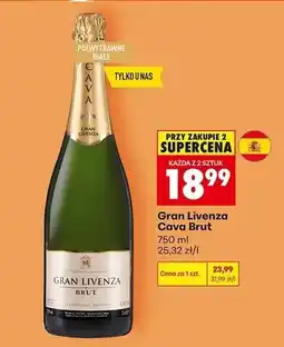 Biedronka Wino Gran Livenza Cava Brut oferta