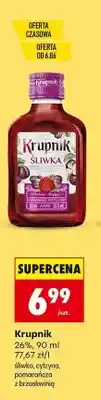 Biedronka Wódka Krupnik cytryna 26% oferta