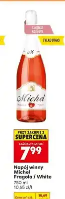 Biedronka Napój winny Michel Fragola oferta