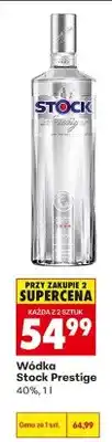 Biedronka Wódka Stock Prestige 40% oferta