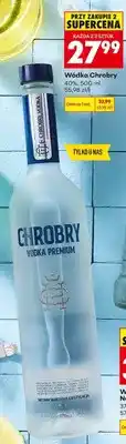Biedronka Wódka Chrobry 40% oferta