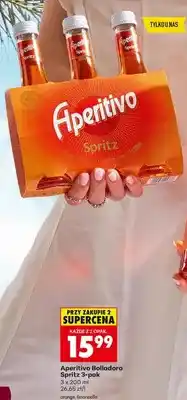 Biedronka Aperitivo Bolladoro Spritz orange 3-pak oferta