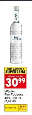 Biedronka Wódka Pan Tadeusz 40% oferta