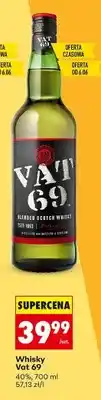 Biedronka Whisky Vat 69 40% oferta
