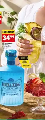 Biedronka Gin Royal King Blueberry 37,5% oferta