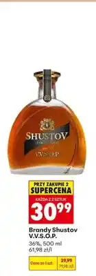 Biedronka Brandy Shustov V.V.S.O.P. 36% oferta