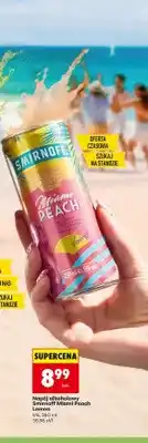 Biedronka Napój alkoholowy Smirnoff Miami Peach Lemon 5% oferta