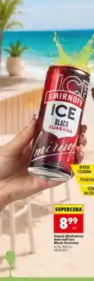 Biedronka Napój alkoholowy Smirnoff Ice Black Guarana 4,7% oferta