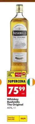 Biedronka Whiskey Bushmills The Original 40% oferta