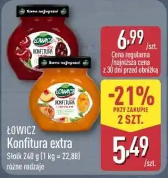ALDI Łowicz Konfitura extra oferta