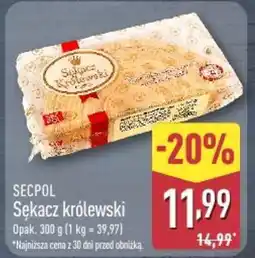 ALDI Secpol Sękacz królewski oferta