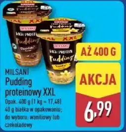 ALDI Milsani Pudding proteinowy XXL oferta
