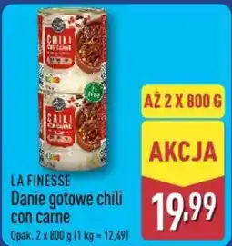 ALDI La finesse Danie gotowe chili con carne oferta