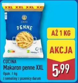 ALDI Cucina Makaron penne XXL oferta