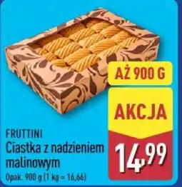 ALDI Fruttini Ciastka z nadzieniem malinowym oferta