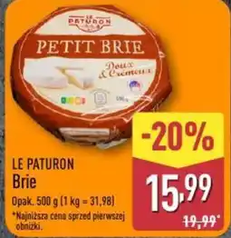 ALDI Le paturon Brie oferta