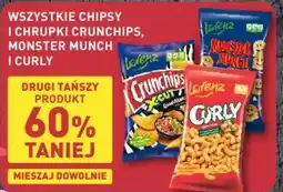 ALDI Lorenz Chipsy i chrupki Crunchips, Monster Munch i Curly oferta