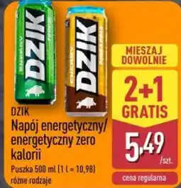 ALDI Dzik Napój energetyczny / energetyczny zero kalorii oferta
