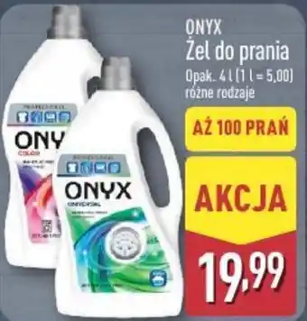 ALDI Onyx Żel do prania oferta